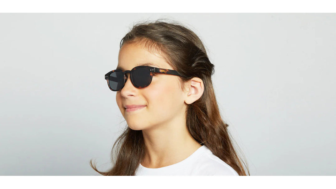 Izipizi Junior #C Tortoise Güneş Gözlüğü (5-10 Yaş)