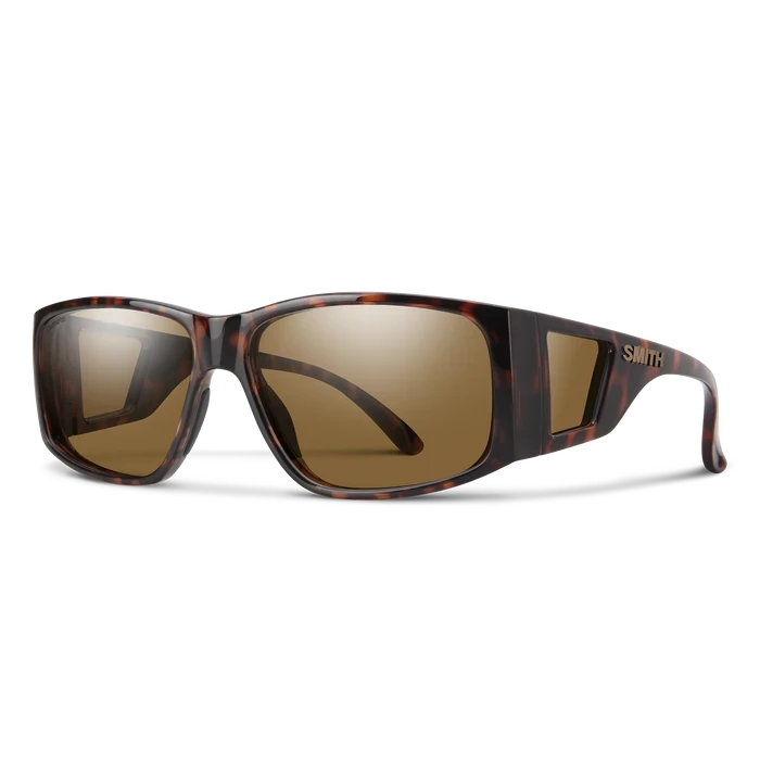 Smith Monroe Peak Mat Leopar / Polarized Brown Güneş Gözlüğü