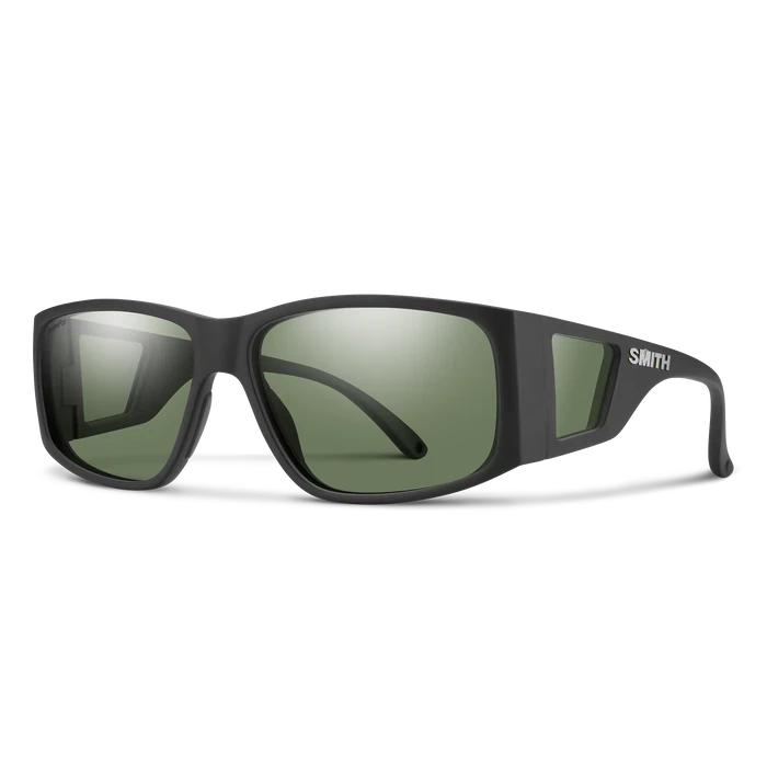 Smith Monroe Peak Mat Siyah / Polarized Gray Green Güneş Gözlüğü