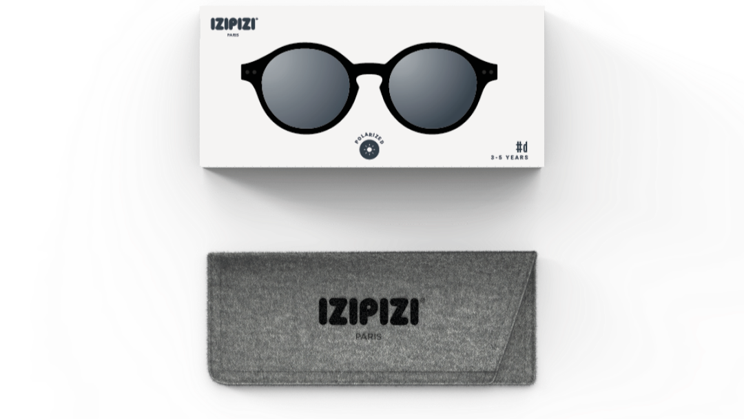 Izipizi Kids+ #D Black Güneş Gözlüğü (3-5Yaş)