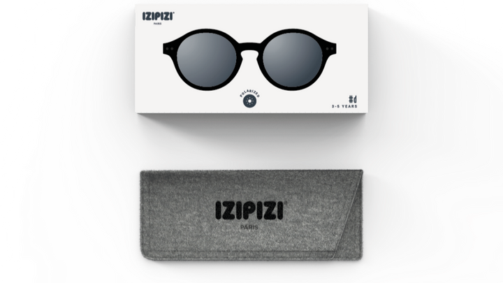 Izipizi Kids+ #D Black Güneş Gözlüğü (3-5Yaş)