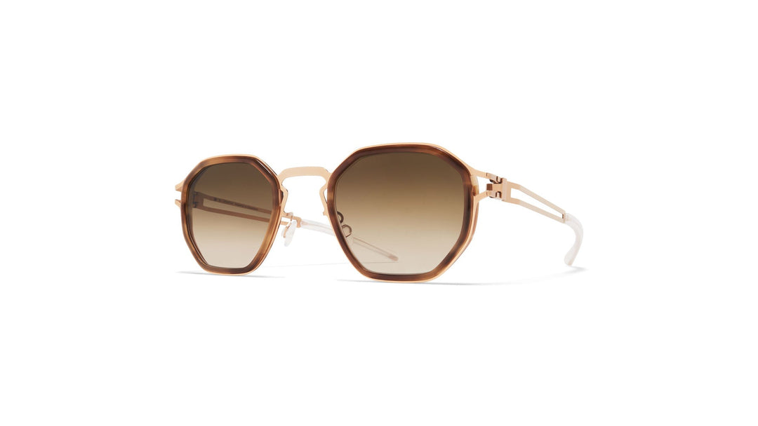 Mykita Gia A80/796 Champagne Gold/Galapagos Unisex Güneş Gözlüğü