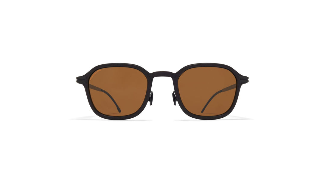 Mykita Mylon Fir Mh6 Pitch Black/Black 47 Unisex Güneş Gözlüğü Ön Görünüm