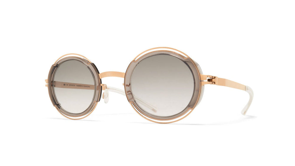 Mykita Pearl 653 A83-Champagne Gold/Clear Ash Kadın Güneş Gözlüğü