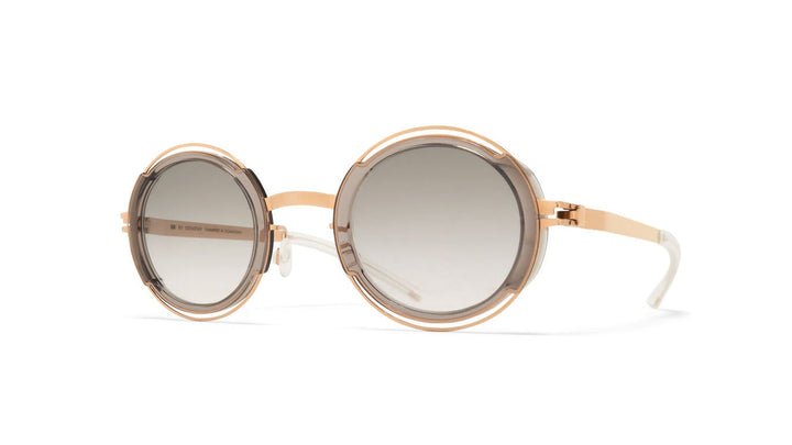 Mykita Pearl 653 A83-Champagne Gold/Clear Ash Kadın Güneş Gözlüğü