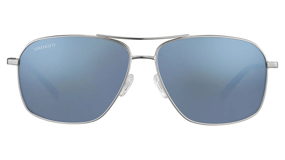 Serengeti Dorwinn 578002 Shiny Silver Unisex Güneş Gözlüğü