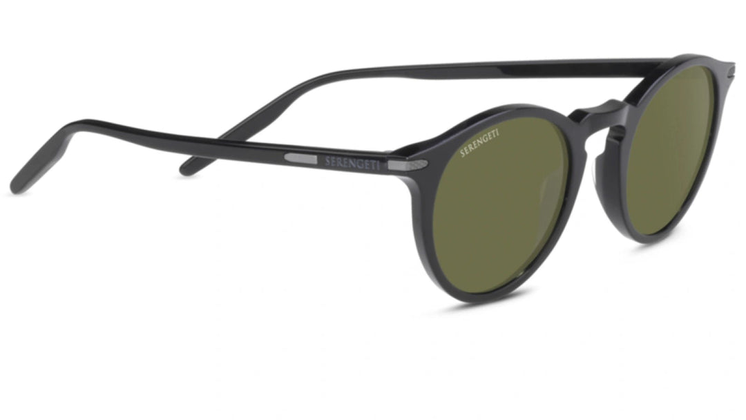 Serengeti Raffaele 8950 Shiny Black Unisex Güneş Gözlüğü