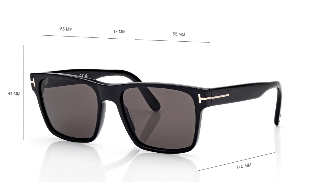 Tom Ford FT 1205 01A 55  Güneş Gözlüğü